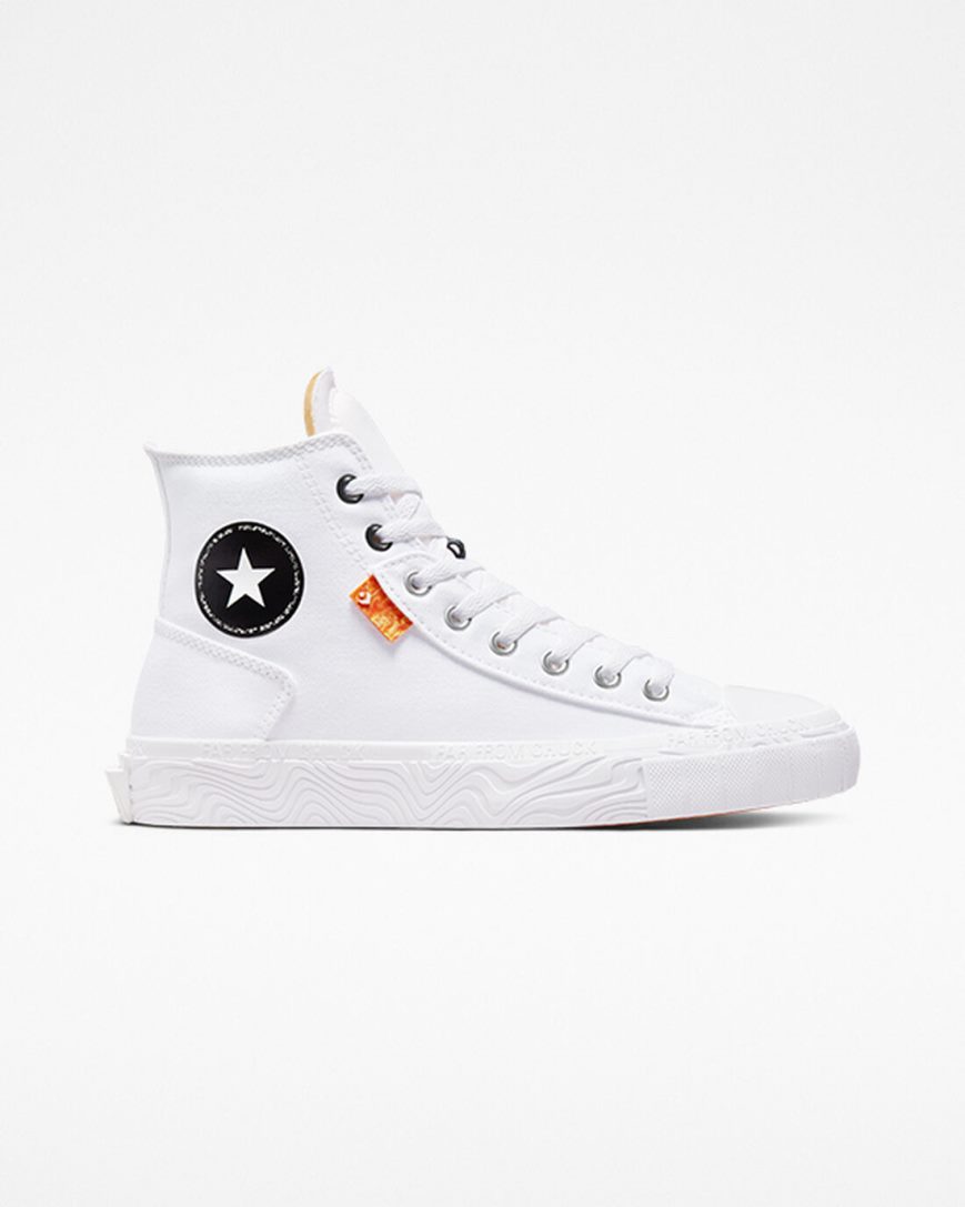 Women\'s Converse Chuck Taylor Alt Star Canvas High Top Shoes White / Black / White | AU 01394X